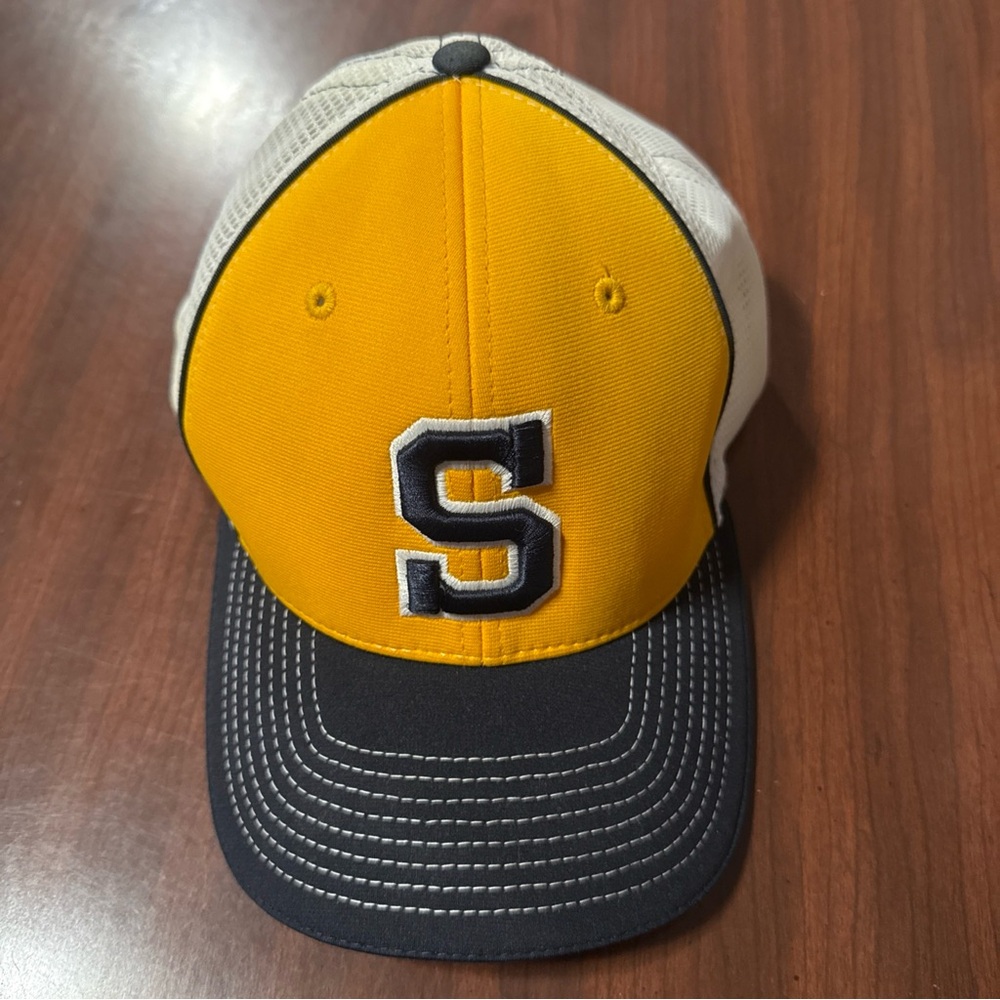 Scrappers Yellow and Black Cap with S Logo 24